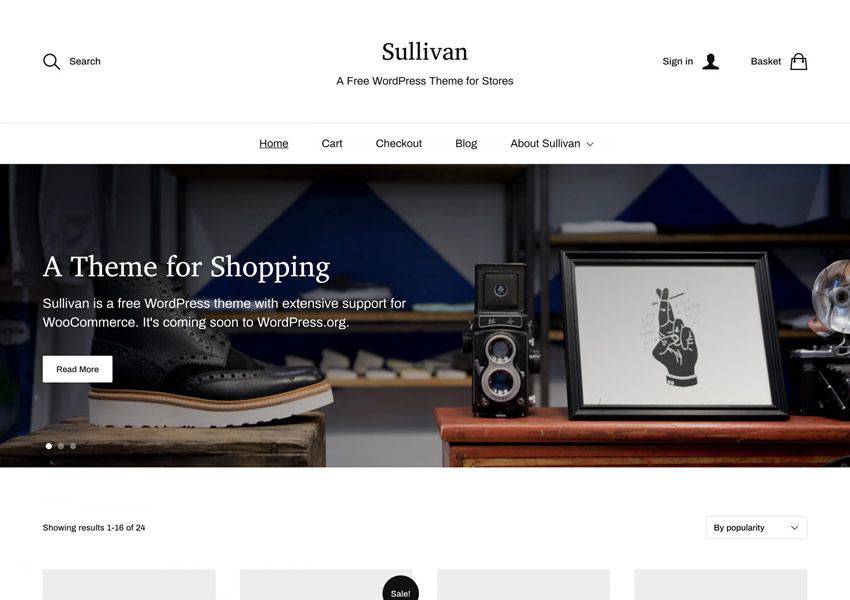 Free Ecommerce Shopping Sullivan
